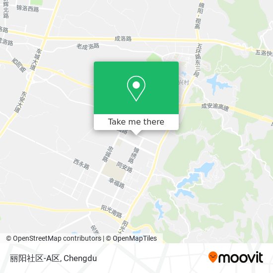 丽阳社区-A区 map