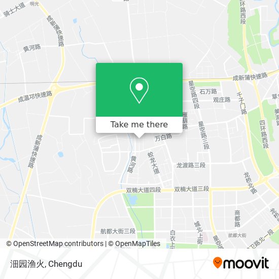 沺园渔火 map