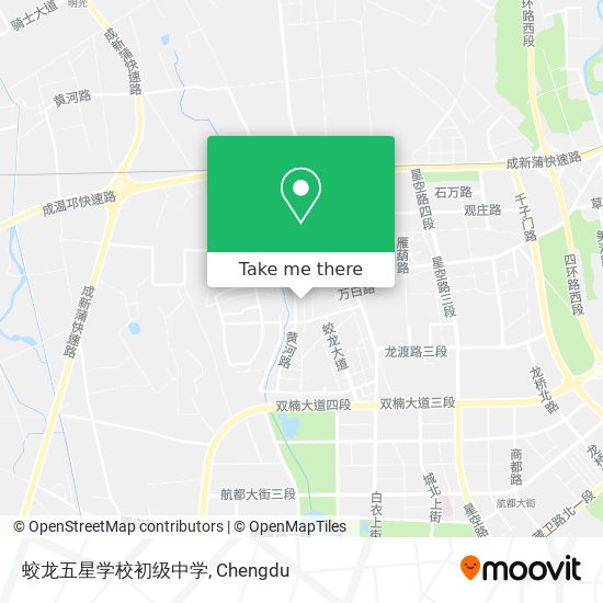 蛟龙五星学校初级中学 map