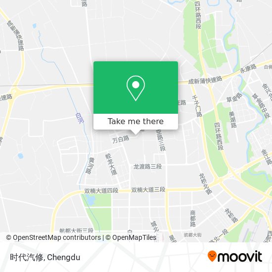 时代汽修 map