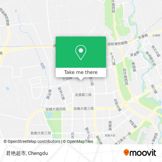 君艳超市 map