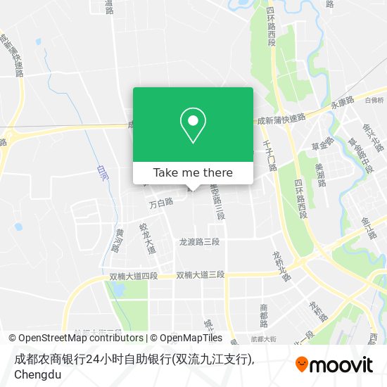 成都农商银行24小时自助银行(双流九江支行) map