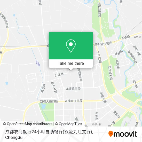 成都农商银行24小时自助银行(双流九江支行) map