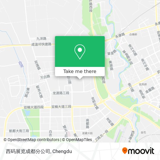 西码展览成都分公司 map