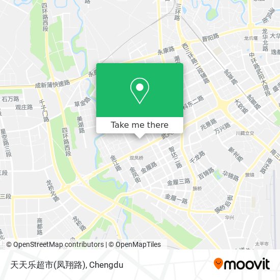 天天乐超市(凤翔路) map
