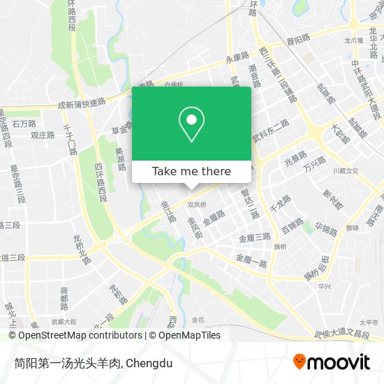 简阳第一汤光头羊肉 map