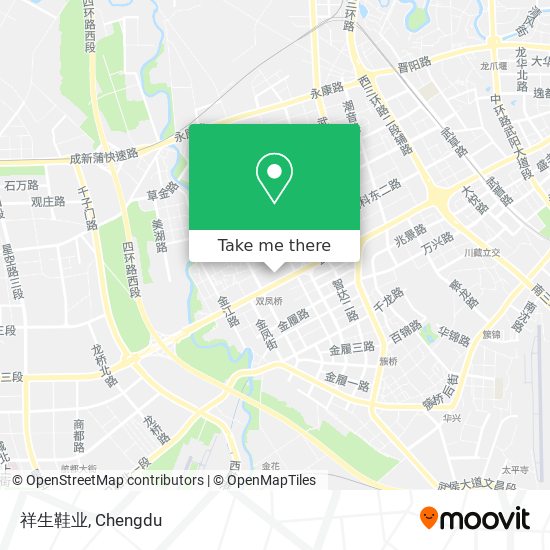 祥生鞋业 map