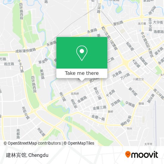 建林宾馆 map