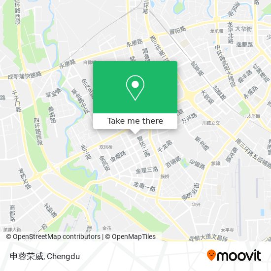 申蓉荣威 map