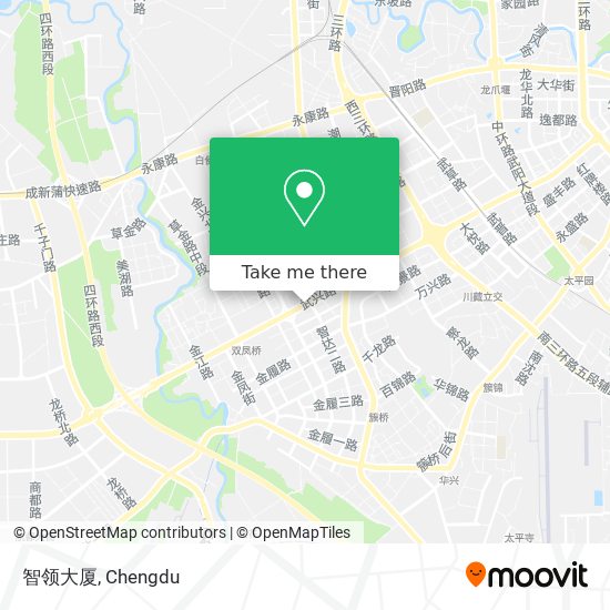 智领大厦 map