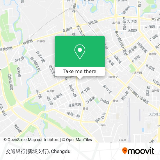 交通银行(新城支行) map