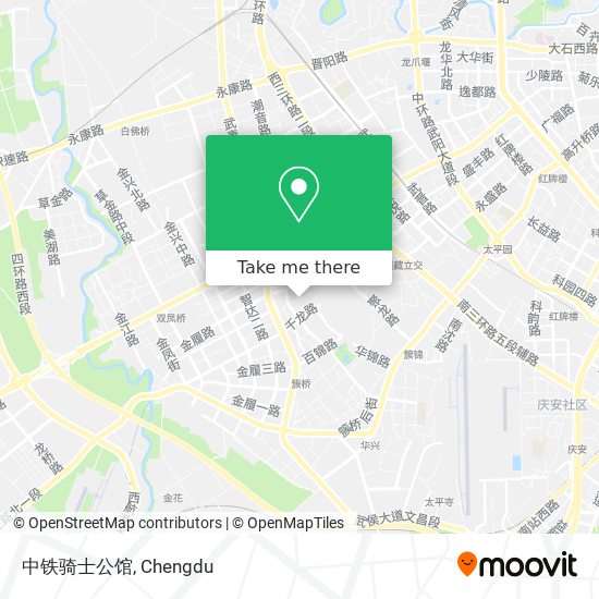 中铁骑士公馆 map