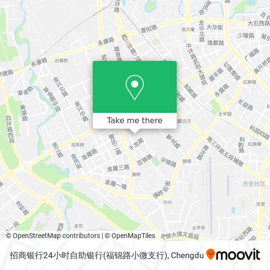 招商银行24小时自助银行(福锦路小微支行) map