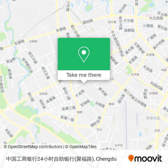 中国工商银行24小时自助银行(聚福路) map