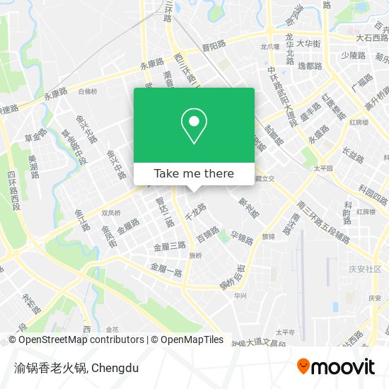 渝锅香老火锅 map