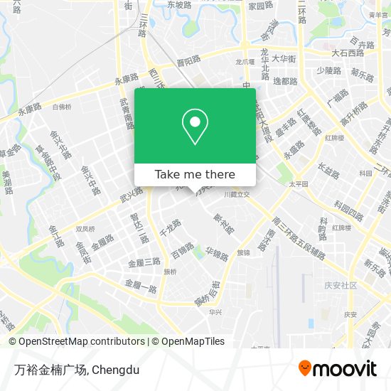 万裕金楠广场 map