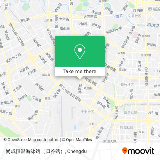 尚成恒温游泳馆（归谷馆） map