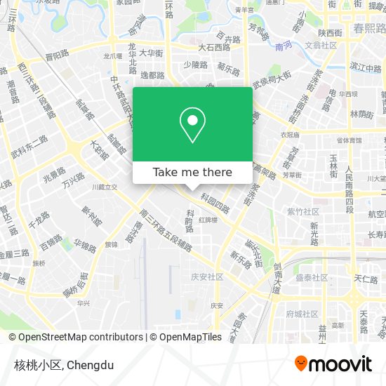 核桃小区 map