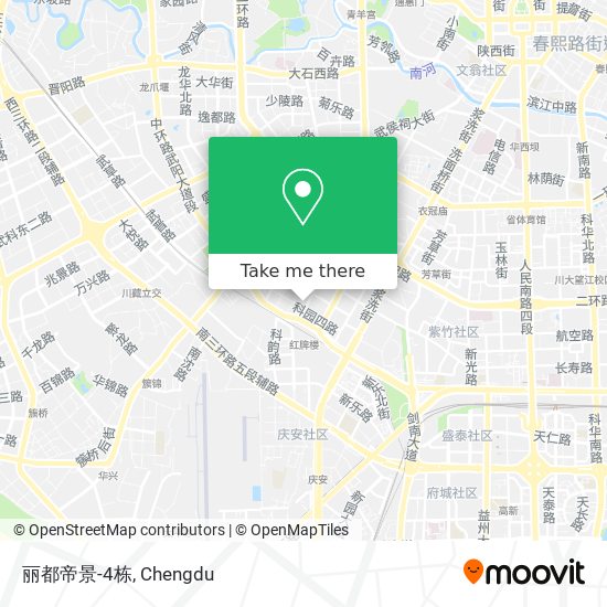 丽都帝景-4栋 map