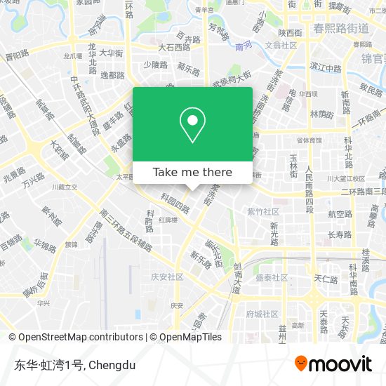 东华·虹湾1号 map
