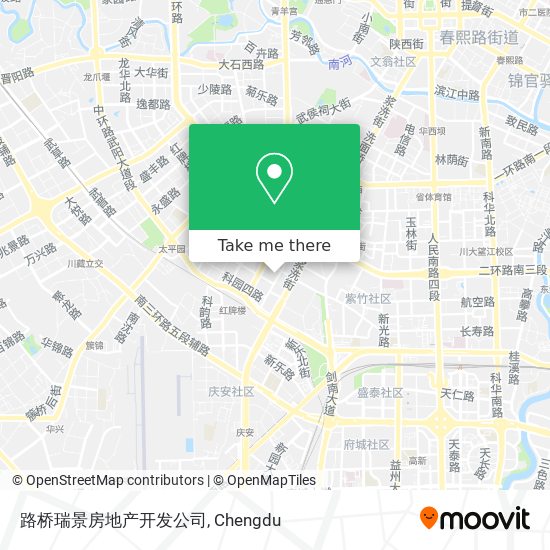路桥瑞景房地产开发公司 map