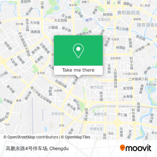 高鹏东路4号停车场 map