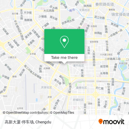 高新大厦-停车场 map