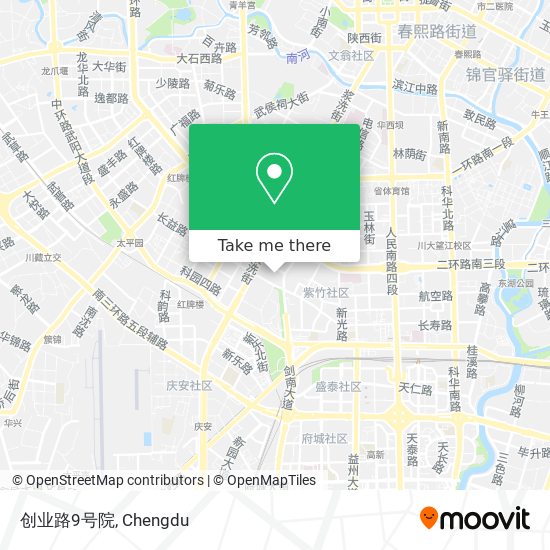 创业路9号院 map