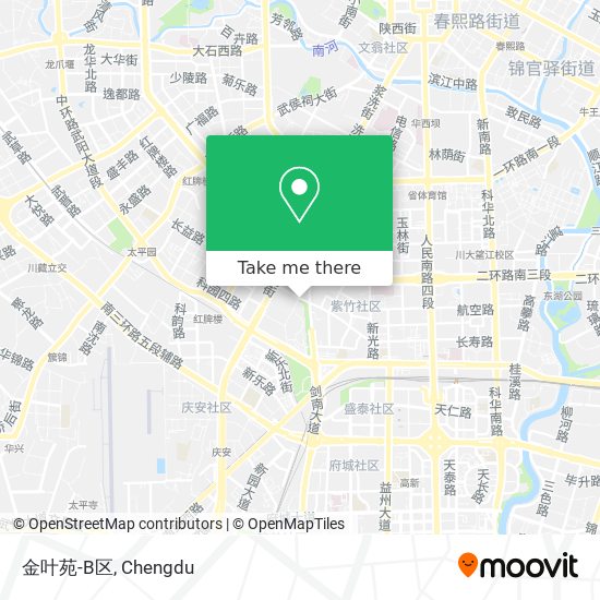 金叶苑-B区 map