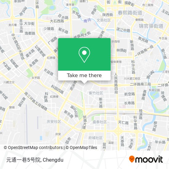 元通一巷5号院 map