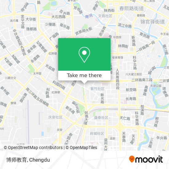 博师教育 map