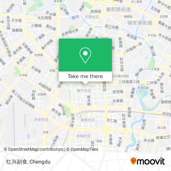 红兴副食 map