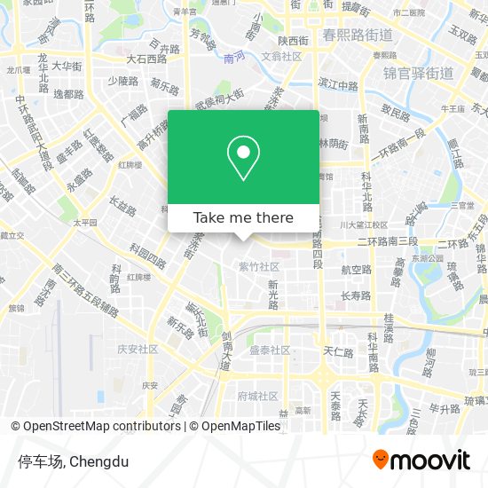 停车场 map