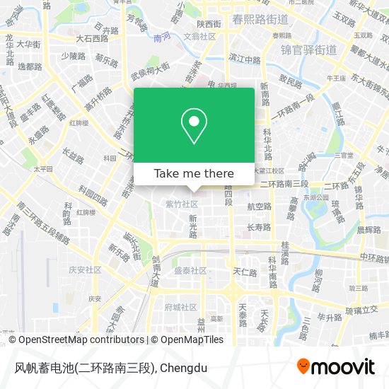 风帆蓄电池(二环路南三段) map