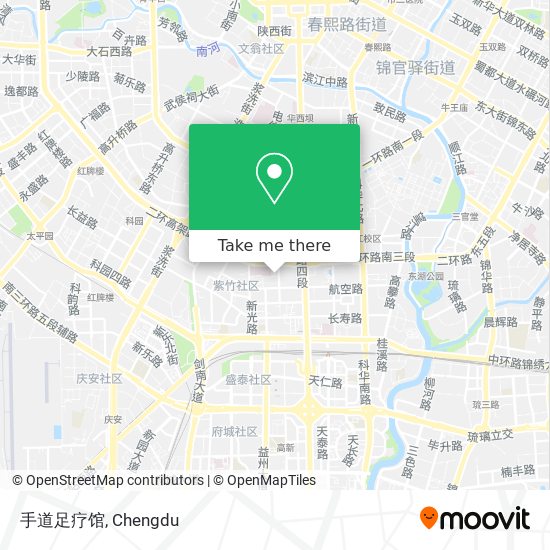 手道足疗馆 map