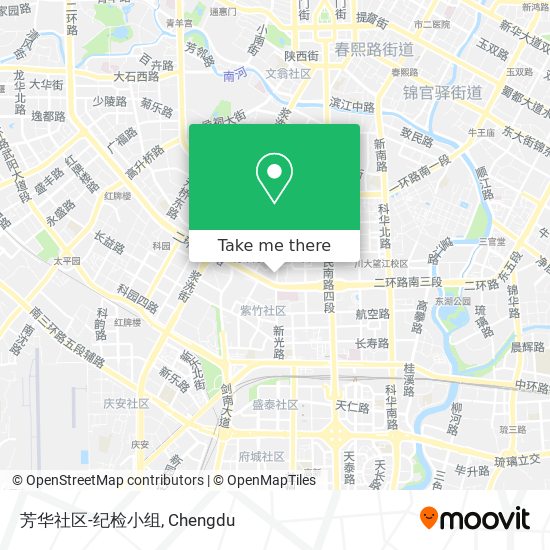 芳华社区-纪检小组 map
