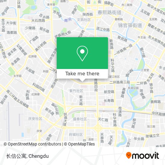 长信公寓 map