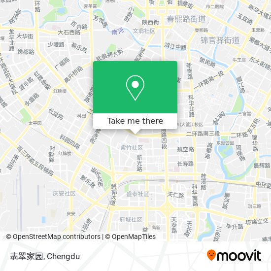 翡翠家园 map