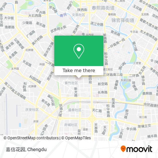 嘉信花园 map