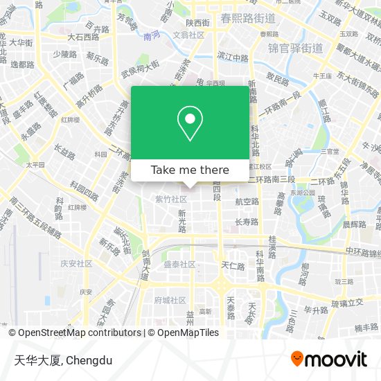 天华大厦 map