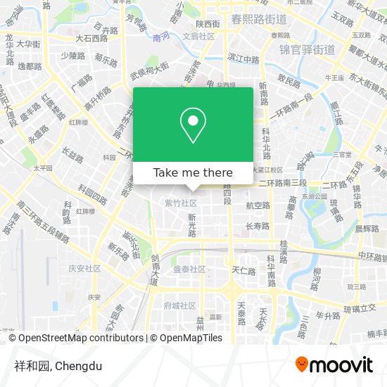 祥和园 map