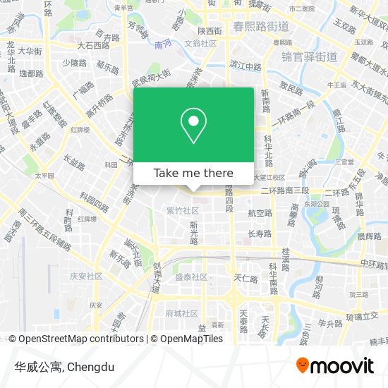 华威公寓 map