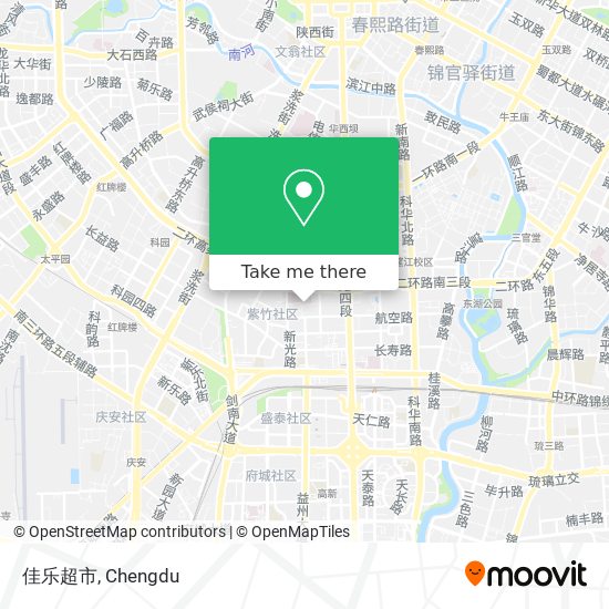佳乐超市 map