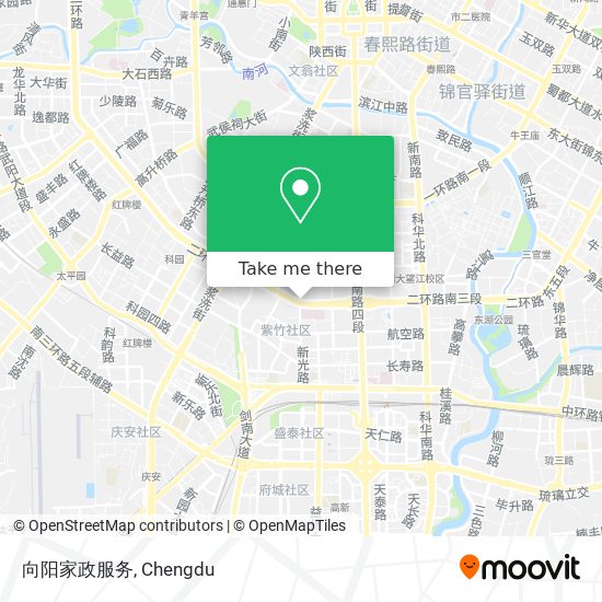 向阳家政服务 map