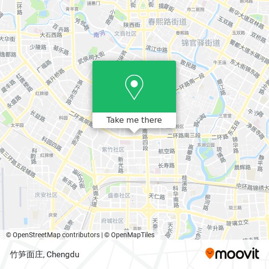 竹笋面庄 map