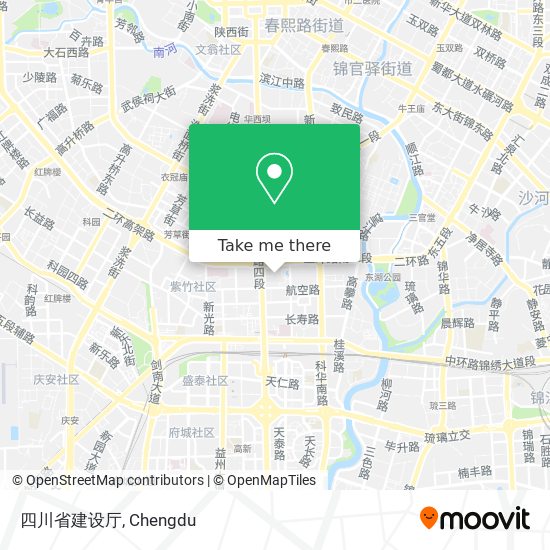 四川省建设厅 map