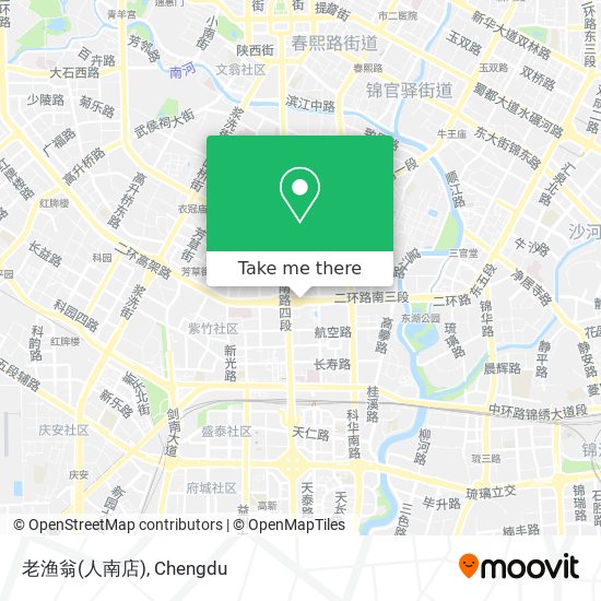老渔翁(人南店) map