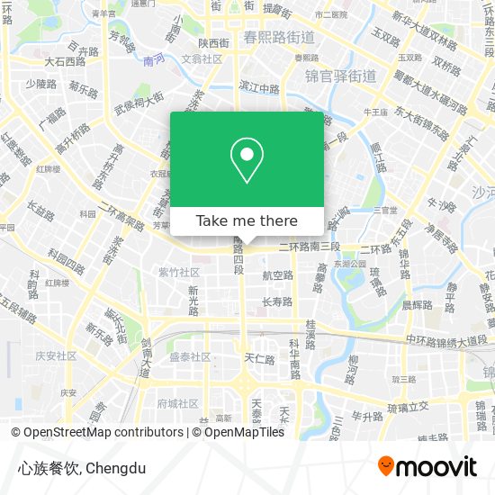 心族餐饮 map