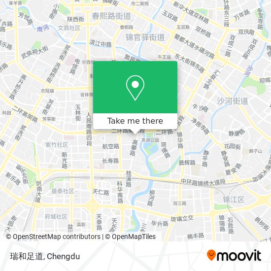 瑞和足道 map
