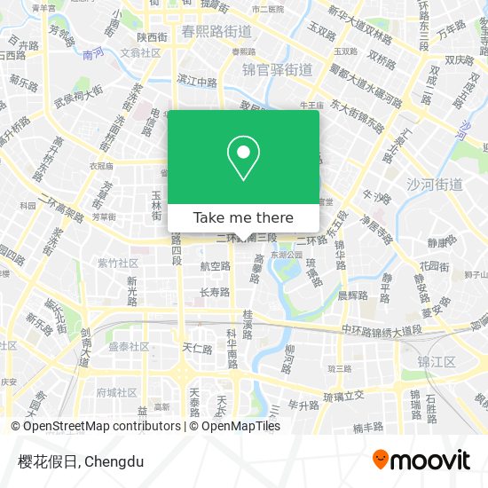 樱花假日 map